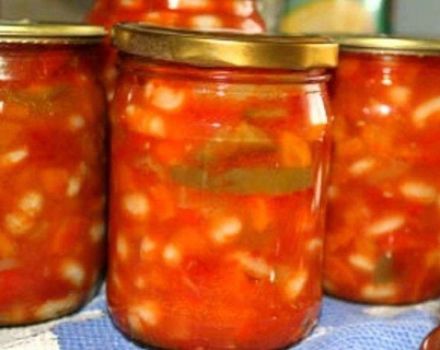 Recipes for preserving lobio for the winter from beans and vegetables