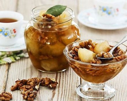 3 best recipes for making pear and nut jam for the winter