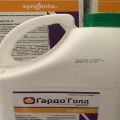 Instructions pour l'utilisation de l'herbicide Gardo Gold, taux de consommation et comment préparer une solution de travail