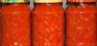 Resipi untuk pengetinan kacang dalam tomato untuk musim sejuk seperti di kedai