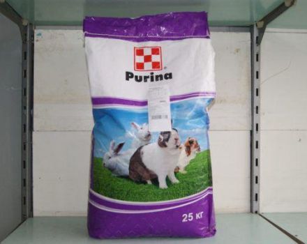 Composition and benefits of Purina rabbit food, instructions for use