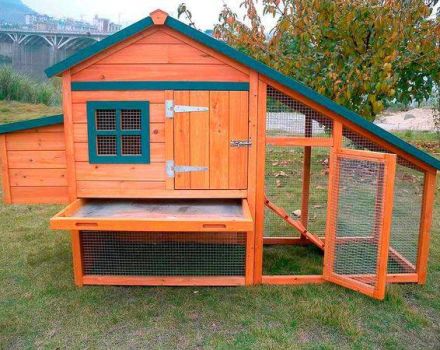 Instructions for making a mobile chicken coop with your own hands