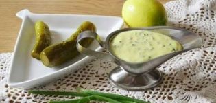 Hakbang-hakbang na recipe para sa tartar sauce na may atsara