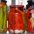 Recipes of pickled bitter pepper Tsitsak in Georgian for the winter