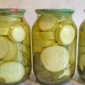 Recette étape par étape pour faire des courgettes marinées au beurre pour l'hiver