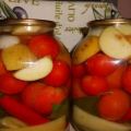 Recipes for canning tomatoes with apples for the winter you will lick your fingers