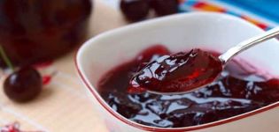 Simple recipes for making cherry jam for the winter