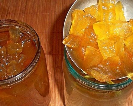 Une recette simple étape par étape pour la confiture de zeste de pastèque pour l'hiver à la maison