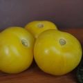 Description de la variété de tomate Boule jaune, caractéristiques de culture et d'entretien