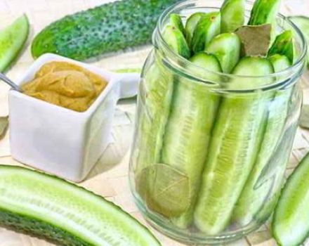 Delicious recipes for pickling cucumbers in mustard filling for the winter