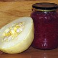 Recipes for marinating zucchini with beets for the winter