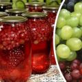 A simple recipe for grape juice at home for the winter