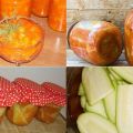 TOP 10 des recettes étape par étape pour les collations de courgettes pour l'hiver La langue de la belle-mère avec de la pâte de tomate