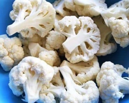 The best recipes on how to properly freeze cauliflower at home for the winter