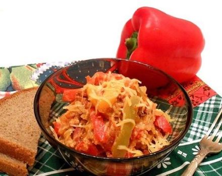 Receta para cocinar bocadillos transcarpáticos de verduras para el invierno