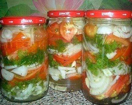 Recipe for pickling tomatoes in Polish for the winter