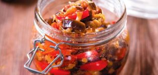 Recettes de mise en conserve de ratatouille dans des bocaux pour l'hiver