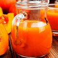 TOP 6 recipes for making pumpkin-carrot juice for the winter