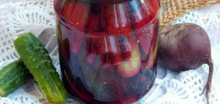 A step-by-step recipe for pickled cucumbers with beets for the winter