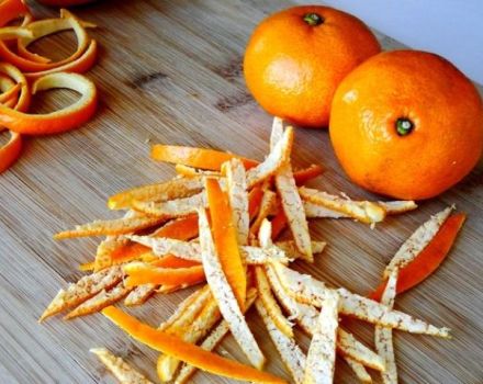 2 quick recipes for candied tangerine peels at home