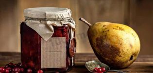 Recette pour faire de la confiture d'airelles aux poires pour l'hiver