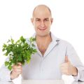 Useful properties and contraindications of parsley for men