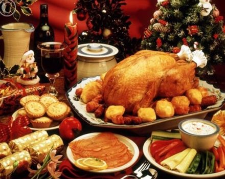 Las mejores recetas navideñas y cuántos elementos debe haber en el menú navideño.