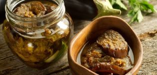 Les meilleures et les plus délicieuses recettes pour cuisiner des aubergines marinées pour l'hiver dans des bocaux