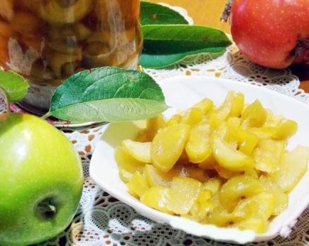 A simple recipe for making sour apple jam for the winter