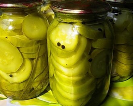 Bulgarian marinating zucchini recipes for the winter