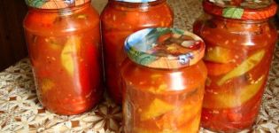 Resipi langkah demi langkah untuk membuat lada panas dalam tomato untuk musim sejuk