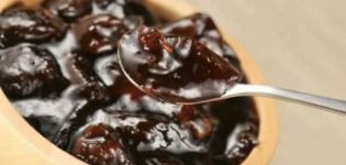 A simple recipe for making prune jam for the winter