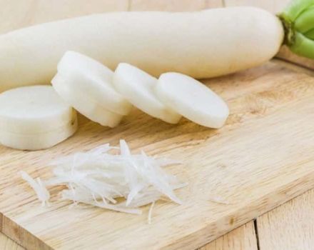 Když potřebujete sklízet daikon ředkvičky ze zahrady pro skladování na zimu