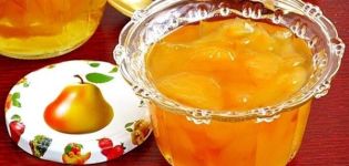 Une recette simple de confiture de poire à l'acide citrique pour l'hiver