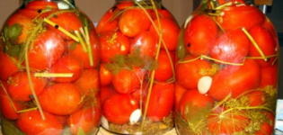 Receta para enlatar tomates con hojas de frambuesa para el invierno en frascos.