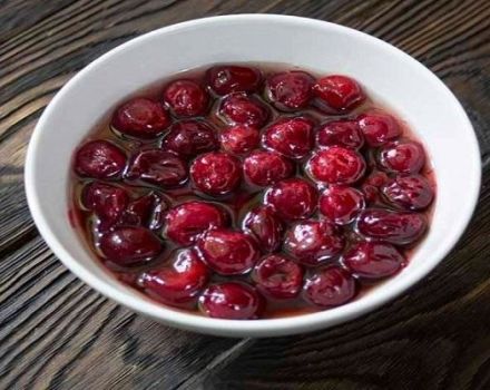 Recette pas à pas pour faire des cerises au sirop dénoyauté pour l'hiver