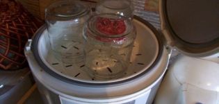 Description of possible ways to sterilize cans in a multicooker