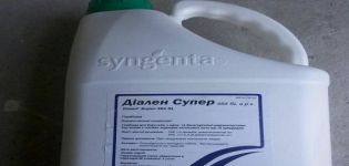 Mode d'emploi de l'herbicide Dialen Super, principe d'action et taux de consommation