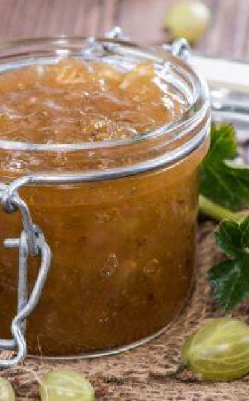 Top 8 quick 5-minute gooseberry jam recipes for the winter