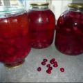 Simple step-by-step recipes for preparing dogwood compote for the winter in a three-liter jar, without sterilization