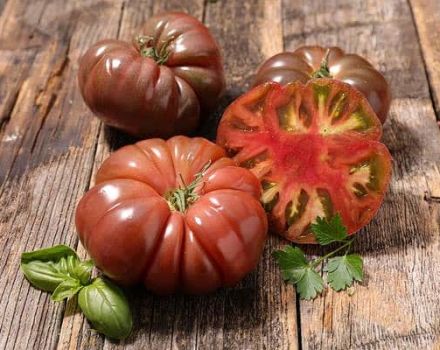 Description de la variété de tomate Part femelle f1, ses caractéristiques