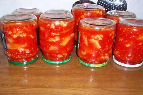 chou à la tomate