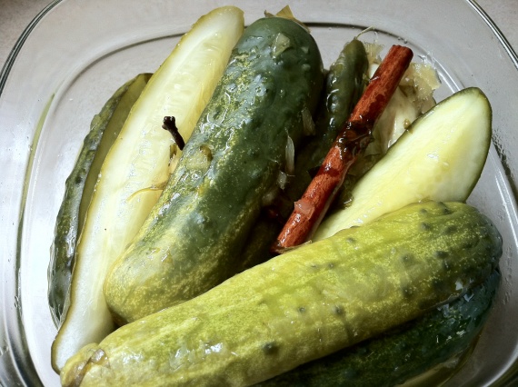 cucumbers and spices