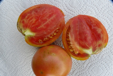 tomate coupée