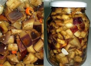 La receta para cocinar berenjenas como hongos para el invierno lame tus dedos paso a paso