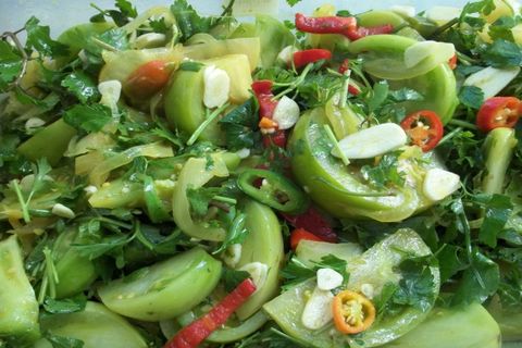 tomates en escabeche