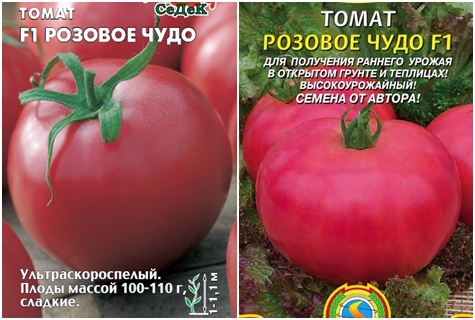 biji tomato Pink Miracle F1