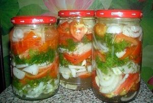 Recept za kisele rajčice na poljskom za zimu