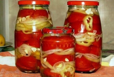 Czech tomatoes on the table