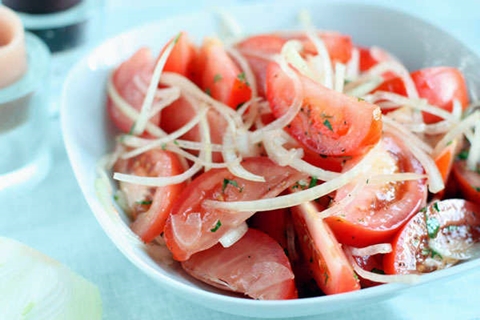 salade de tomates